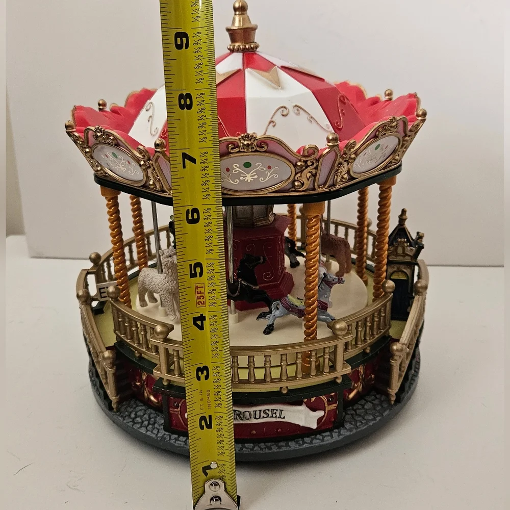 Musical Moving Christmas Carousel - Picture 8 of 9